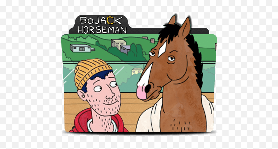 Bojack Horseman Folder Icon - Bojack Horseman Folder Icon Png,Bojack Horseman Png