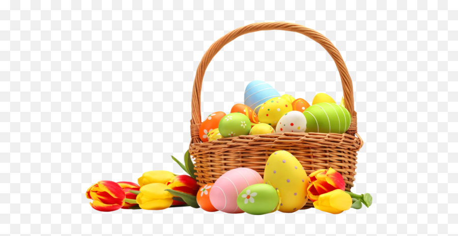 Resurrection Of Jesus Easter Bunny Basket Food - Happy Easter Eggs Png,Easter Bunny Transparent Background