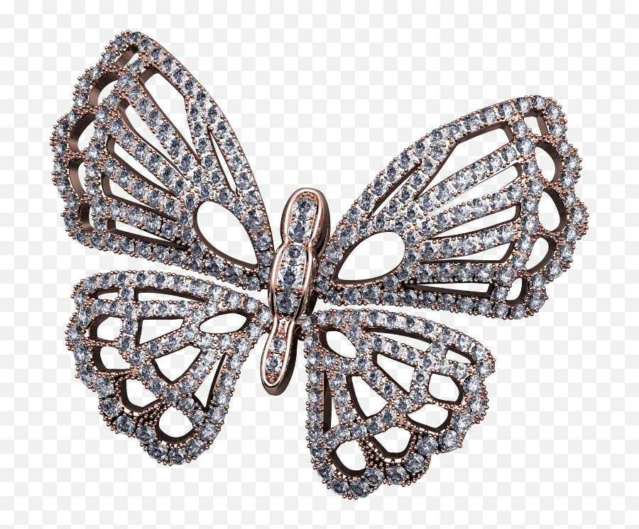 Pink Butterfly - Decorative Png,Gold Butterfly Png