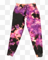 Fuchsia Tie Dye Jogger Sweatpants - Reverse Suit png