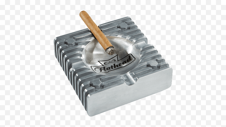 Cao Flathead Metal Cigar Ashtray Garcia Cigars - Ashtray Png,Ashtray Png