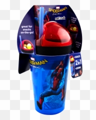 Spiderman Homecoming Zak Snak Tumbler - Superhero png