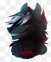 Furry Fandom Drawing Gray Wolf Head - Black Wolf Furry Art Png,Furry Png