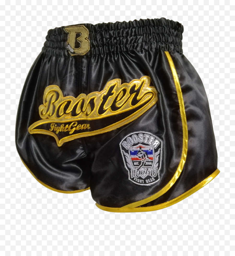 Booster Kickboxing Shorts Retro Slugger - Boxing Trunks Png,Booster Gold Logo