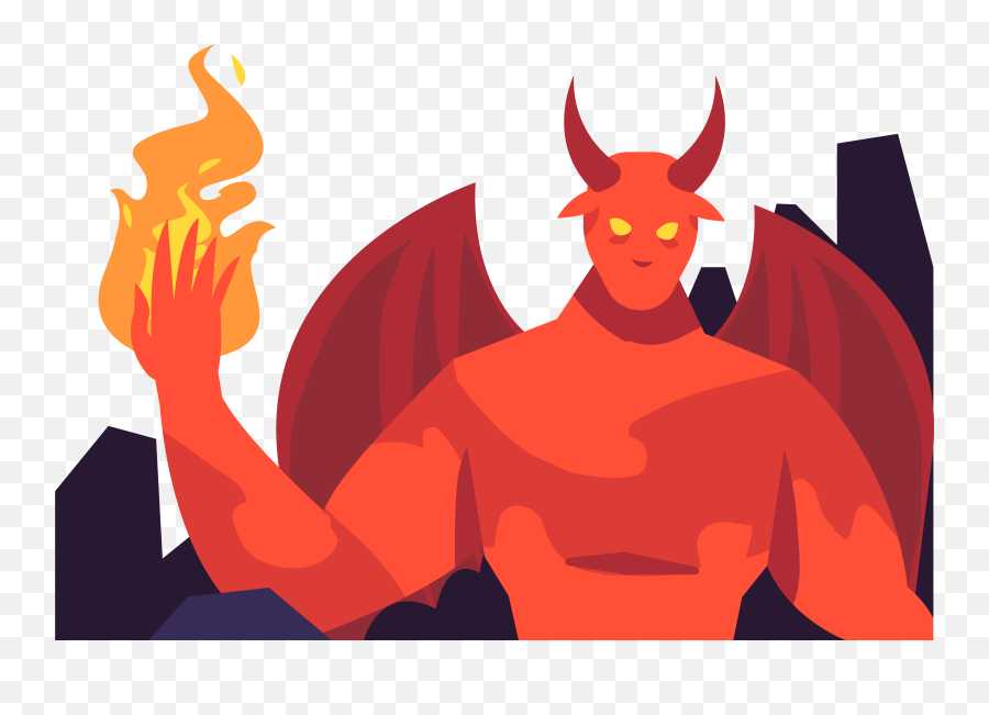 Demon Clipart Transparent - Demon Devil Png,Demon Transparent