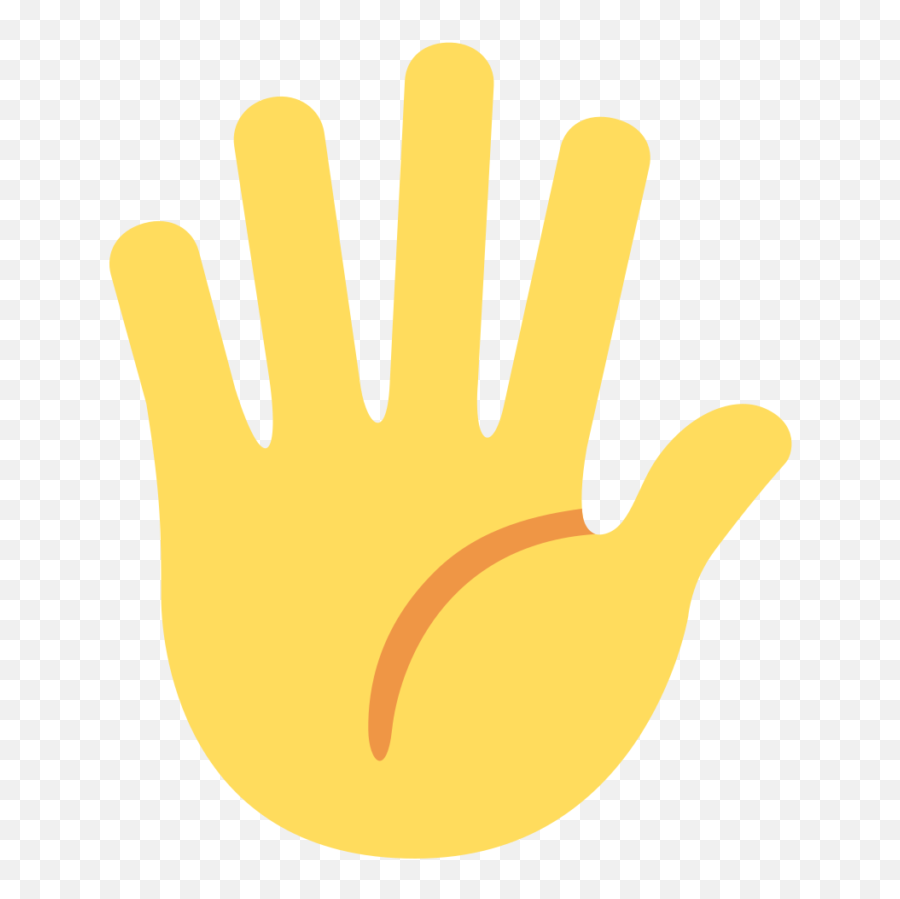 Hand With Fingers Splayed Emoji Meaning Pictures - Splayed Hand Emoji Png,Finger Emoji Png