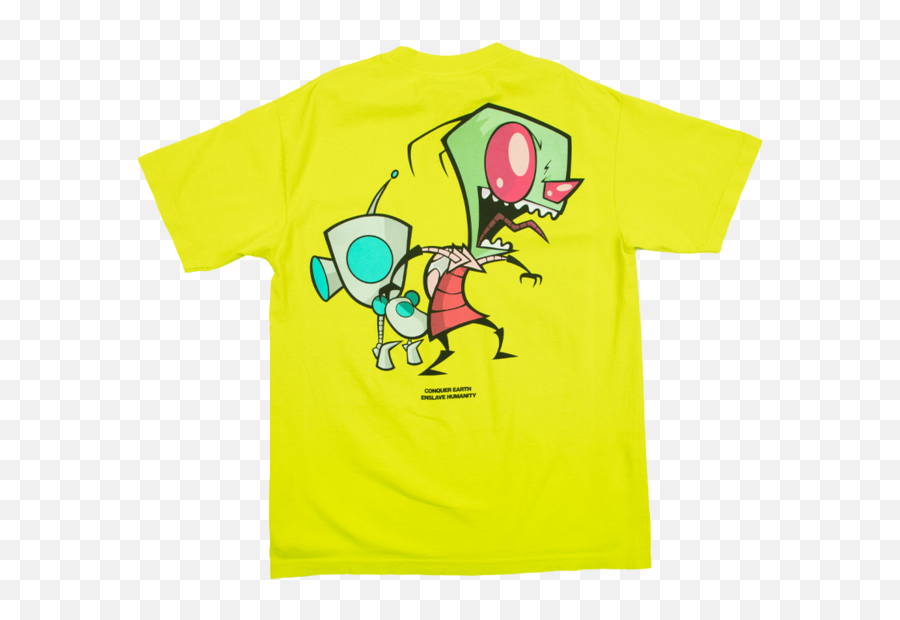 Invader Zim Gir Acid Lime Tee - Invader Zim T Shirt Transparent Png,Invader Zim Transparent