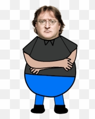Gabe Newell - Gabe Newell Png,Gabe Newell Png