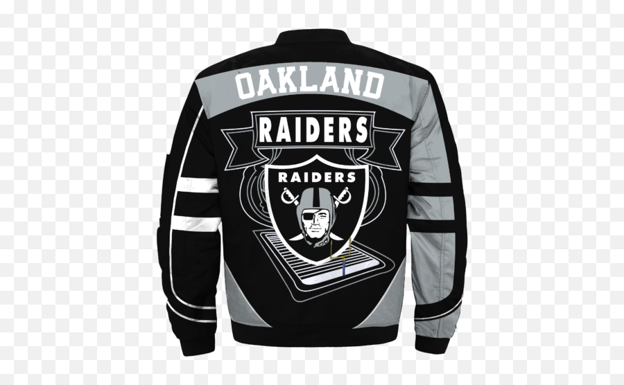 02 Oakland Raiders Jacket U2013 Limited Edition - Seattle Seahawks Bomber Jacket Png,Oakland Raiders Logo Png