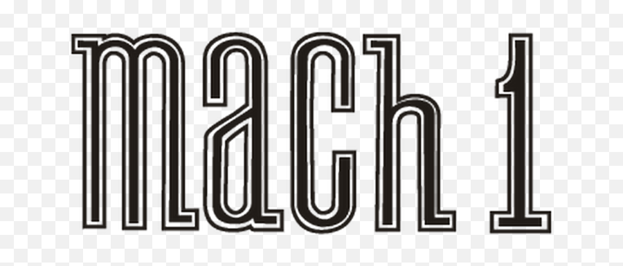 Ford Mustang Mach 1 Logo Sticker - Mach 1 Png,Mach 1 Logo