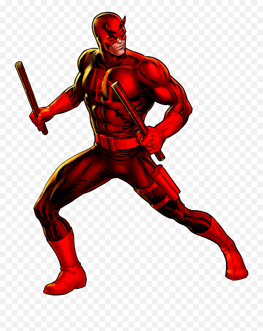 Marvel Daredevil Clipart - Daredevil Marvel Comics Character Png,Daredevil Transparent