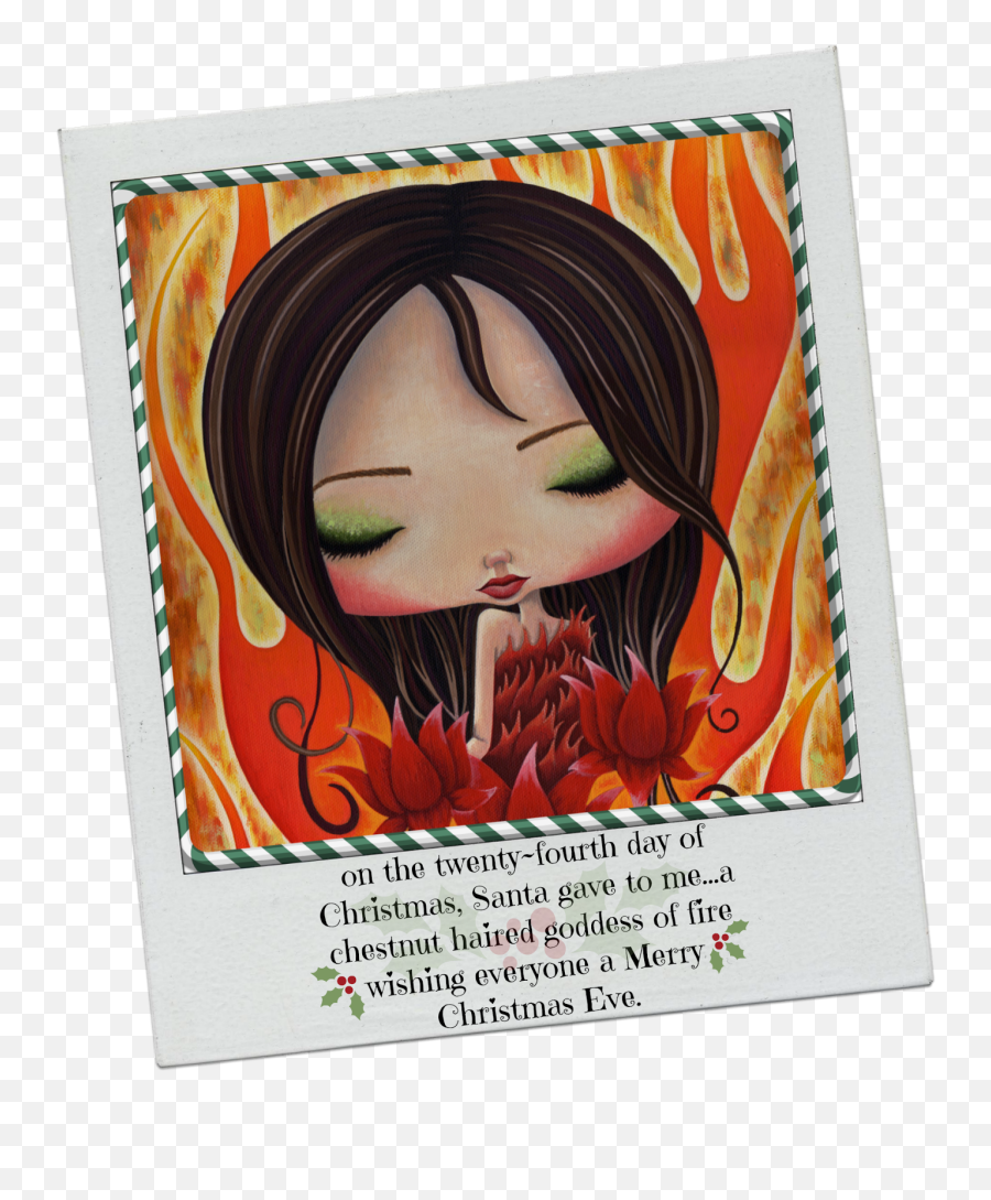 Merry Christmas Eve From This Little Fire Starter 30 - Poster Png,Fire Frame Png