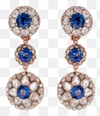 Blue - Earrings png
