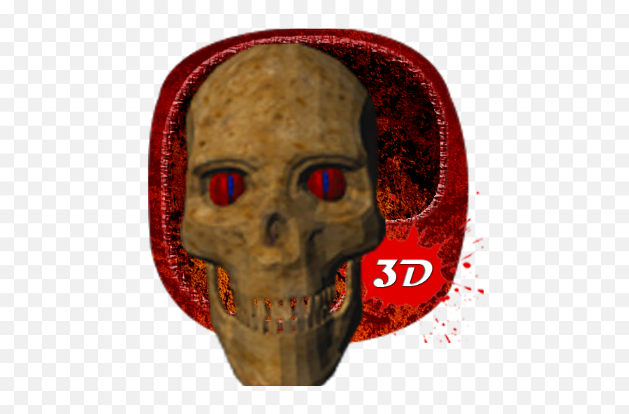 Skull Axe 3d Theme Apk 1 - Scary Png,Facebook Skull Icon