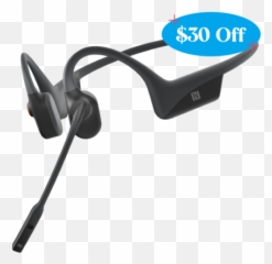 Bone Conduction Headphones Aftershokz - Aftershokz png
