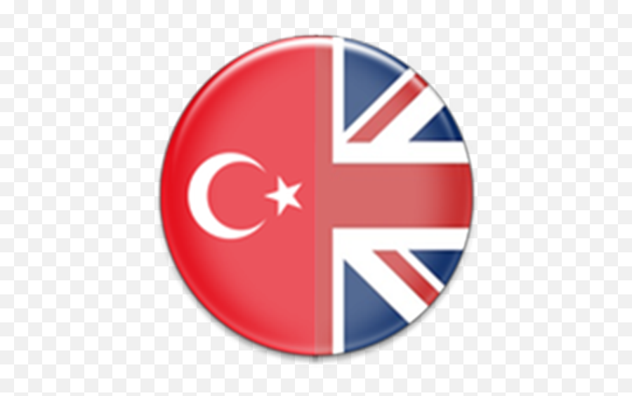 Turkish English Dictionary - English And Turkish Flag Png,Turkish Flag Icon