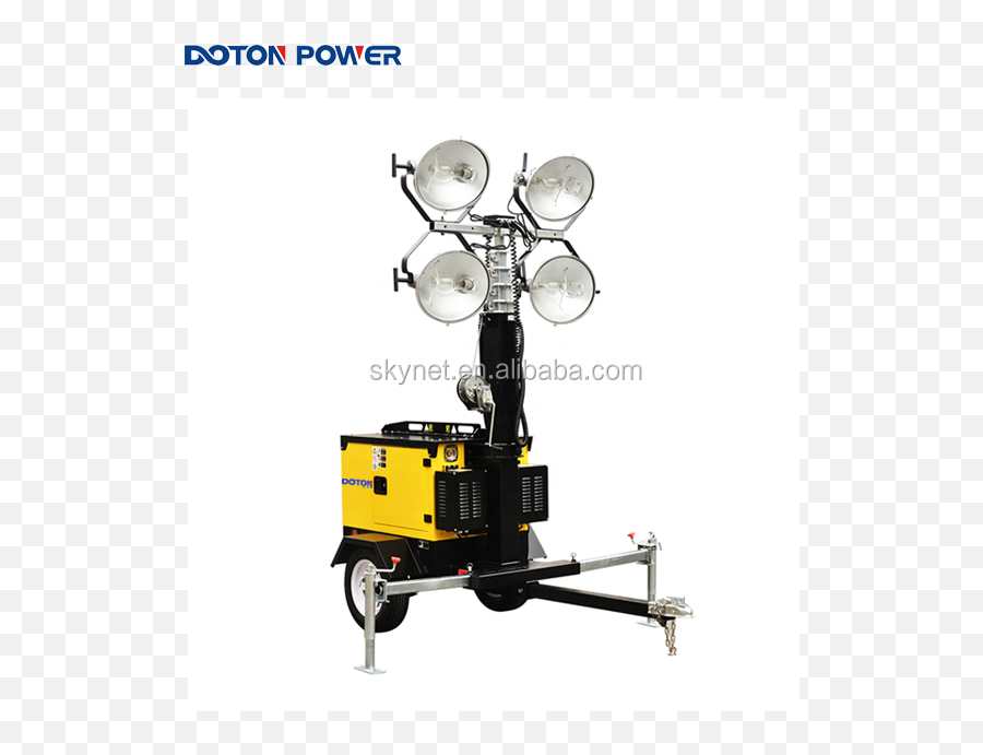 Trailer Truck Tpye Metal Halide Light Tower With Kubota Png Icon