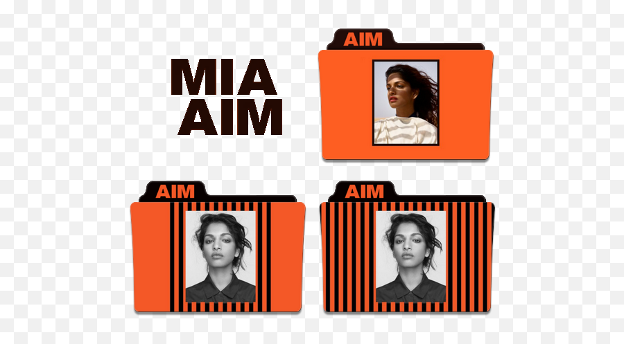 Mia - Aim Folder Icon Pack By Nickohetenbern On Deviantart Hair Design Png,Get Aim Icon