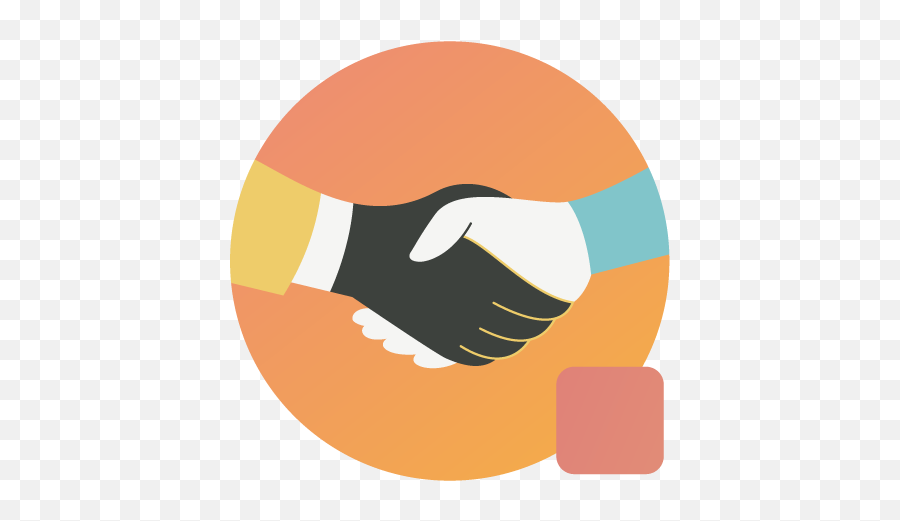 Become Our Partner - Meld Illustration Png,Handshake Flat Icon