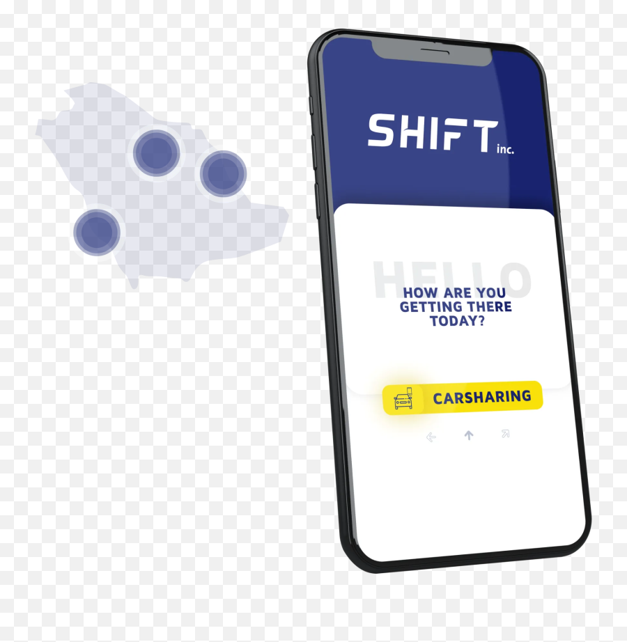 Shift Inc - Fully Automated Car Rental Experience Your Key Smartphone Png,Car Sharing Icon