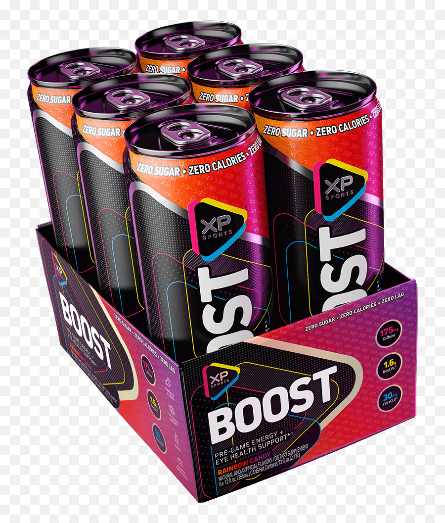 Boost Energy Drink - 6 Pack Xp Drink Png,Boost Icon Pack App