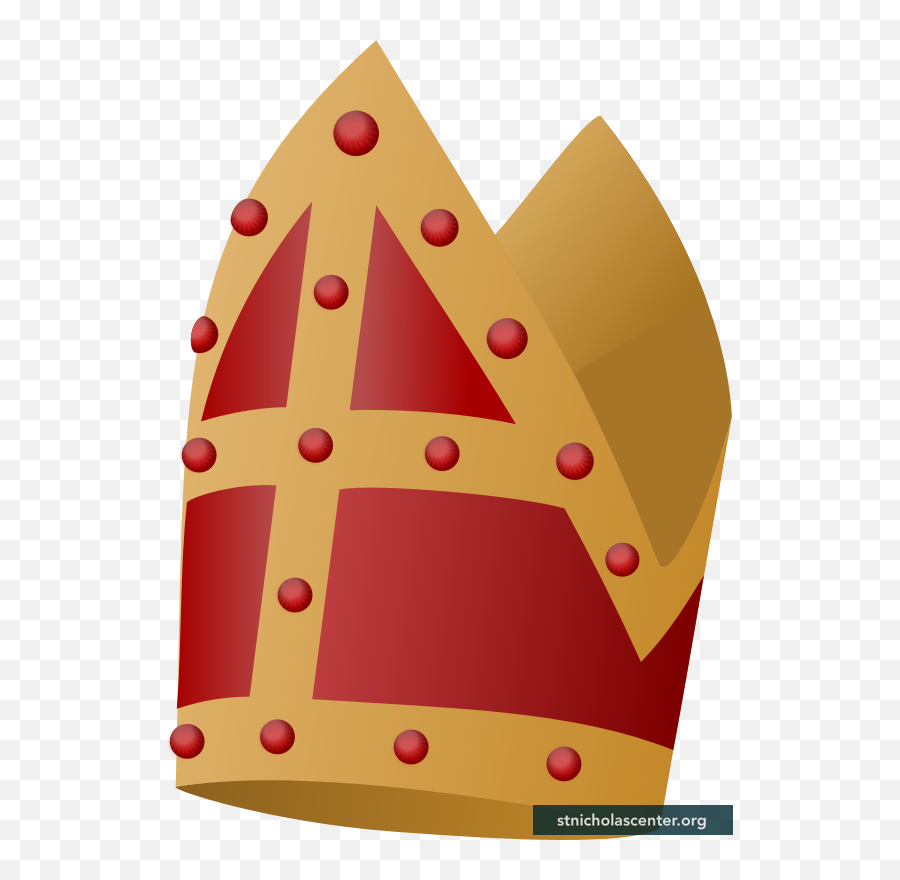 Triangle Pope Bishop Png Clipart - Pope Hat Png,Pope Png