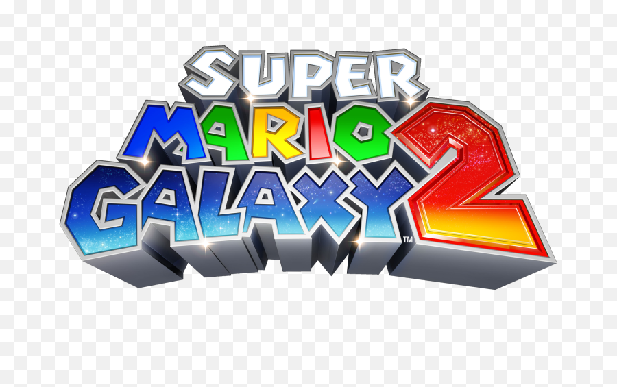 Smg2 Logo Hq - Super Mario Galaxy 2 Logo Png,Super Mario Galaxy Logo