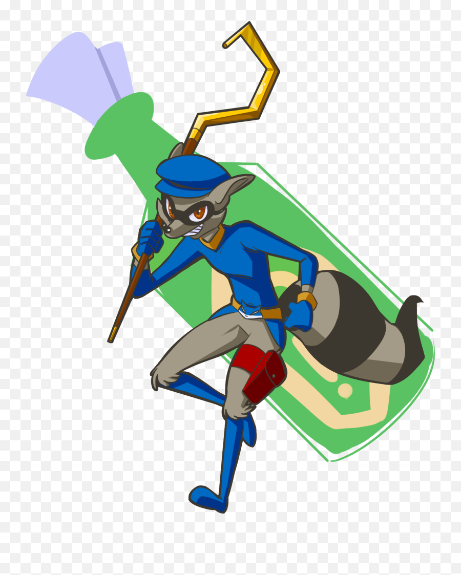 Get A Clue U2014 Weasyl - Cartoon Png,Sly Cooper Png