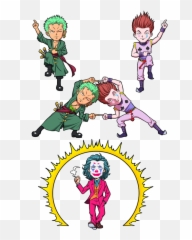 Parody Of Hunter X Hisoka Zoro And The Joker - png