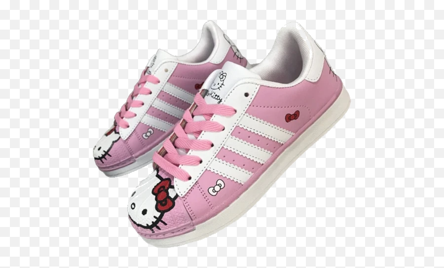 Hello Kitty Sneakers - Cat Anime Shoes Png,Hello Kitty Facebook Icon