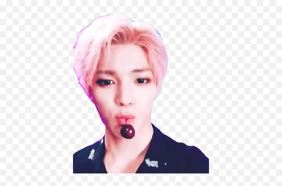 Ty Track Telegram Stickers - Taeyong Cherry Png,Taeyong Icon