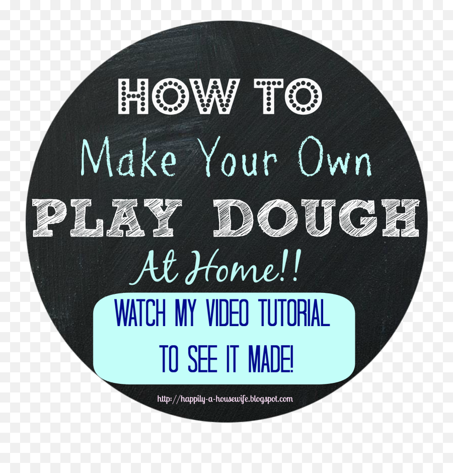 Download How To Make Your Own Play Dough - Ambiente Dot Png,Playdough Icon