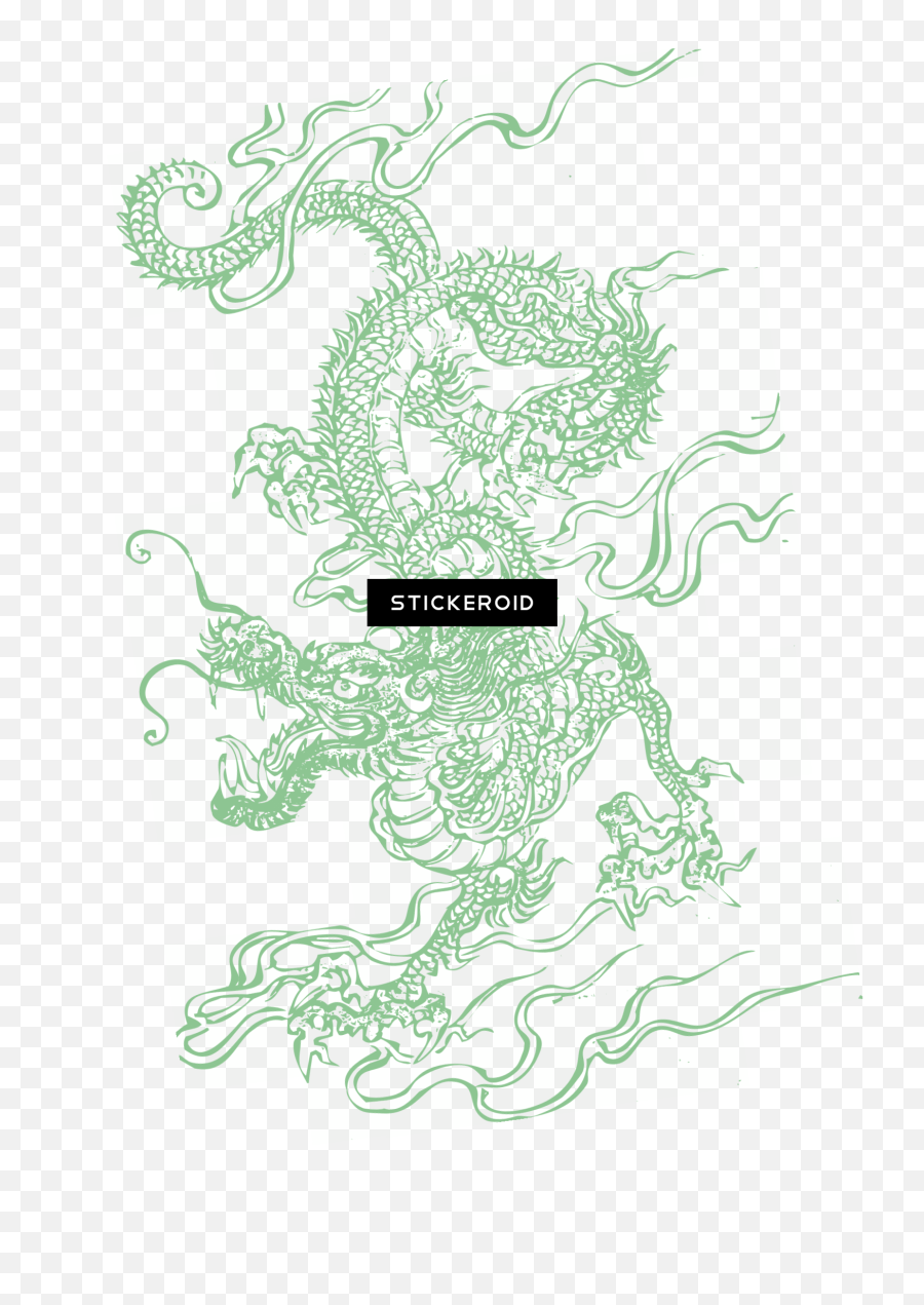 Download Chinese Dragon Hd Png Image With No Background - Transparent Blue Chinese Dragon,Chinese Dragon Transparent Background