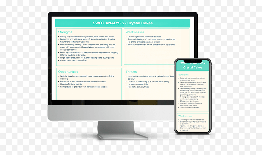 Swot Analysis Template And Examples Xtensio - Swot Analysis Example For Website Developer Png,Swot Png