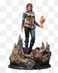 The Witcher 3 Wild Hunt Triss Merigold 1000716 - Png Triss Statue,Witcher Png
