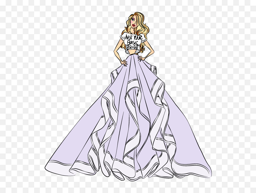 Hayley Paige Holy Matrimoji App For Brides - Hayley Paige Hayley Paige Wedding Sketches Png,Paige Png