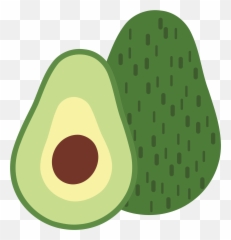 Nuts Clipart Avocado Transparent Free For - Avocado Png,Avocado Transparent Background