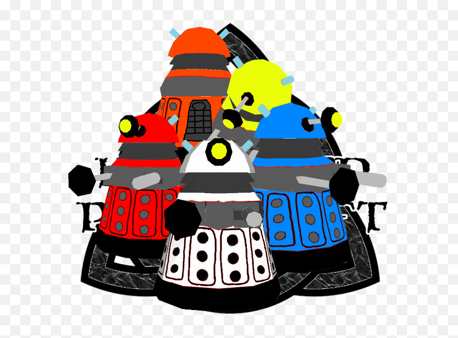 Hellsword Papercraft Doctor Who Chibi Dalek - Cartoon Png,Dalek Png