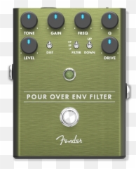 Summer Namm 2019 Fender Offers Extensive Tonal - Fender Pour Over Envelope Filter Png,Fender Logo Png