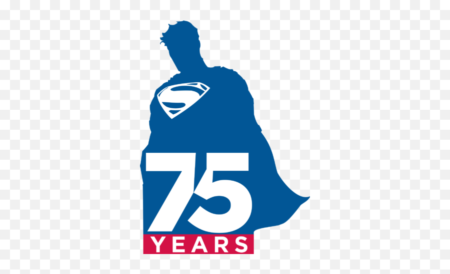 Supermananniversary Logopedia Fandom - Superman 75th Anniversary Png,Superman Logos Pics