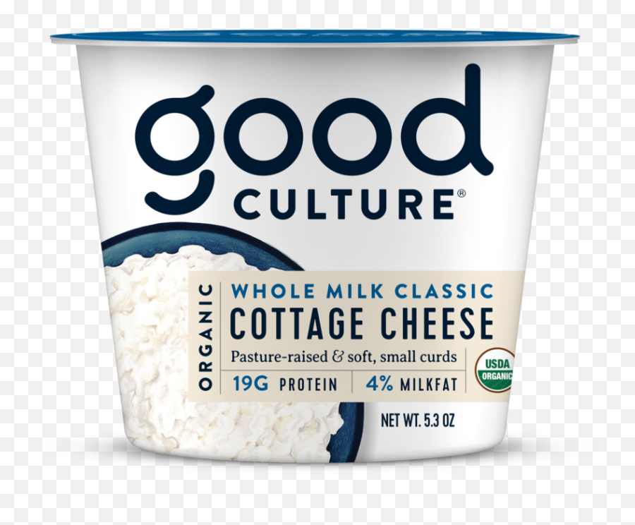 Organic Cottage Cheese - Good Culture Cottage Cheese Png,Got Milk Png