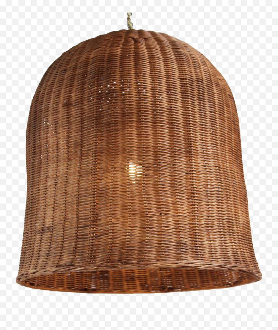 Coffee Stain Bell Lantern Xl - Wicker Png,Coffee Stain Png