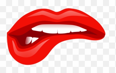 Red Lips Png Clipart Background - Kiss