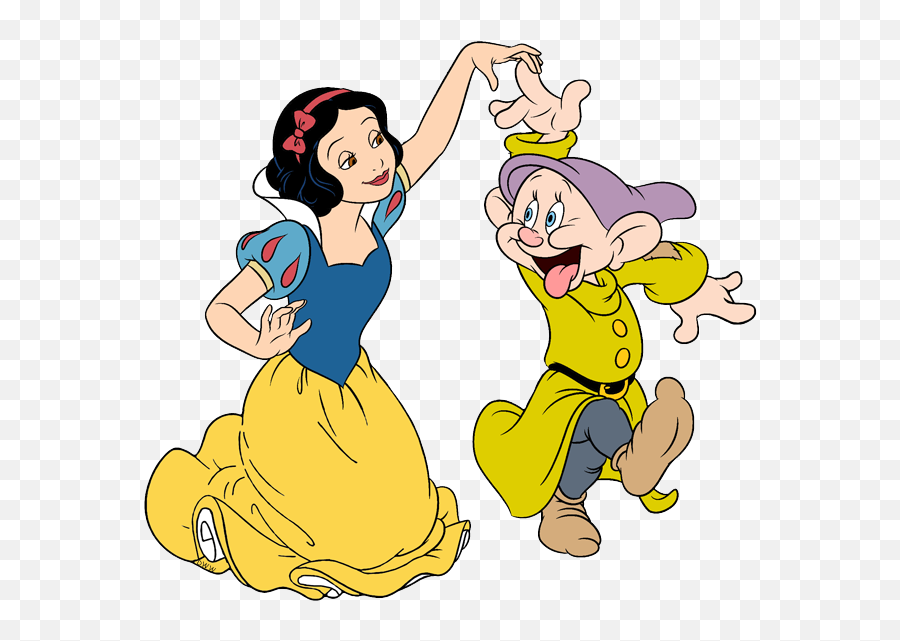 Transparent Snow White And The Seven Dwarfs Png - Snow White Snow White And The Seven Dwarfs Dopey Dancing,Dwarf Png