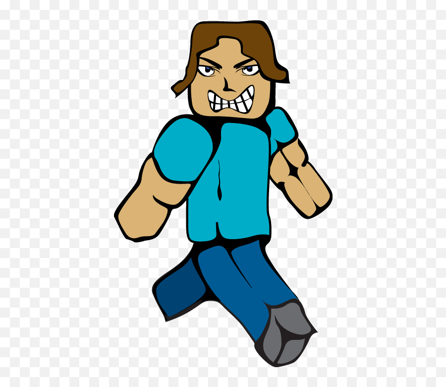 Download Hd Steve Transparent Clipart - Clipart Steve Minecraft Png,Minecraft Steve Transparent