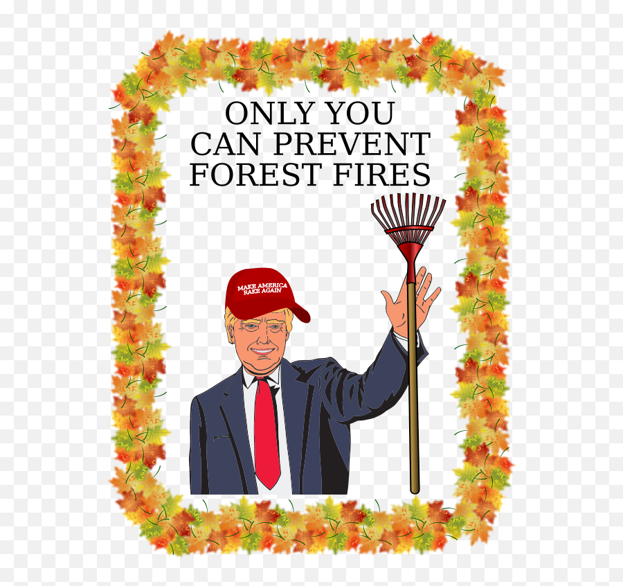 Download Free Png Smokey The Trump - Simple Nature Border Design Png,Smokey Png