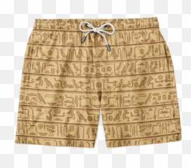 Egyptian Hieroglyphics Shorts - Board png
