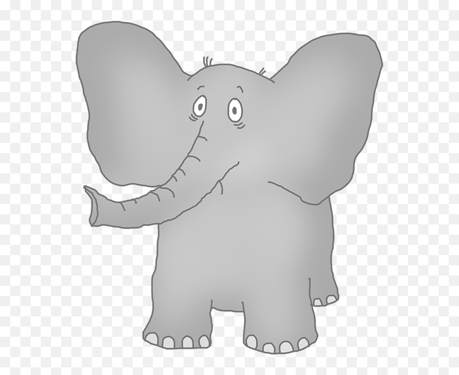 Elephant Clip Art - Desenho Elefante Em Pé Png,Elephants Png
