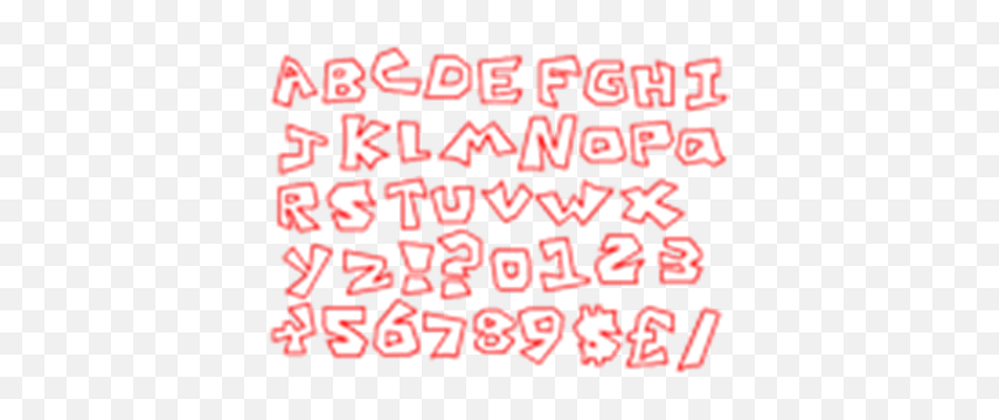 Roblox Font - Clip Art Png,Roblox Logo Font