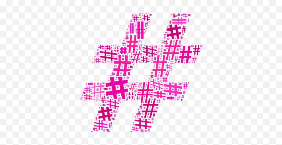 Download Pink Hashtag Cloud - Pink Hashtags Png Image With Transparent Background Hashtags Png,Hashtag Png